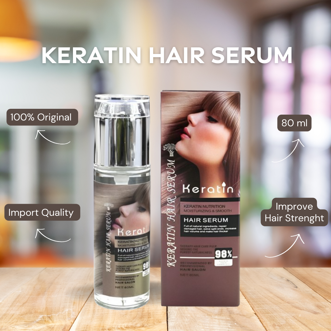 Pack of 2 Keratin Hair Mask & Keratin Hair Serum | 100% Imported |New Deal