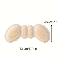 Pair Of Heel Insoles Patch Pain Relief Anti-wear Cushion Pads Feet Care Heel Protector - LeJa.pk