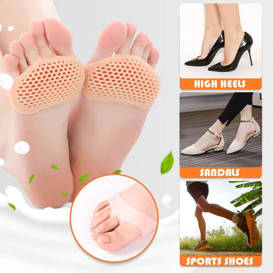 1 Pair Inserts Silicone Gel Accessories Forefoot Pads Comfortable Forefoot Cushion - LeJa.pk