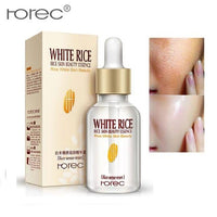 White Rice Serum For Face Moisturizer Anti Wrinkle Anti Aging Face Fine Lines Primer And Acne Treatment Skin Care Serum 15ml - LeJa.pk