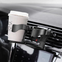 Car Cup Holder Air Vent Outlet Drink Water Coffee Bottle Holder - LeJa.pk