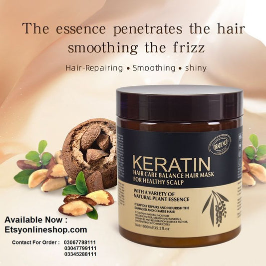 Keratin Hair Care Balance Hair Mask & Hair Treatment – (500ml) With Seal.
