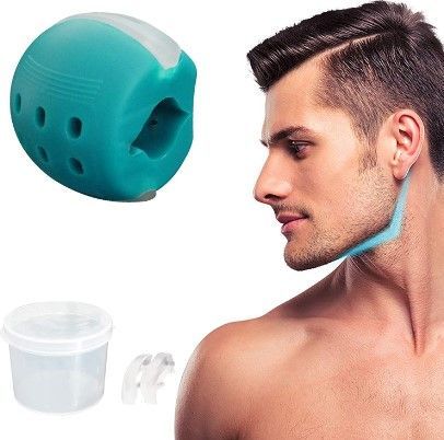 Jawline Shaper Ball 40lbs For Men & Women- Reduces Double Chin