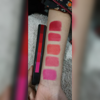 Matte Lipsticks | 5 In 1 | Red Brown Nude Pink Maroon | Waterproof | Long Lasting | Creamy - LeJa.pk